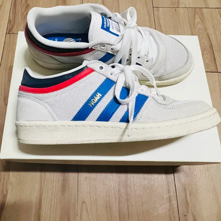 [BUNJANG] Adidas X Noah Probound White Bluebird Sneakers / 아디다스 X 노아 Probound 화이트 블루버드 / 260