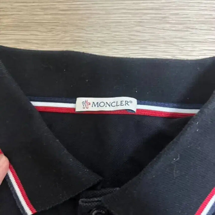 [BUNJANG] Moncler Polo Shirt Black XL / [23ss/XL] 몽클레어 카라티 블랙 XL