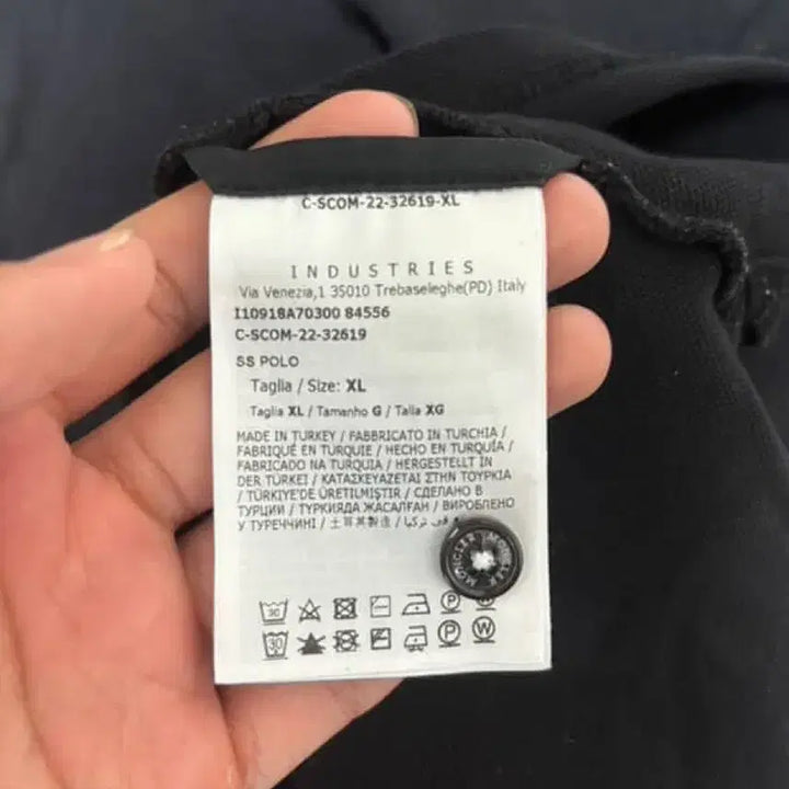 [BUNJANG] Moncler Polo Shirt Black XL / [23ss/XL] 몽클레어 카라티 블랙 XL