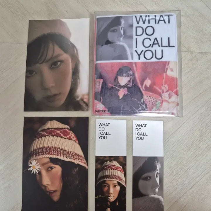 [SOLD OUT] 태연 What Do I Call You 콜렉트북, 엽서, 북마크