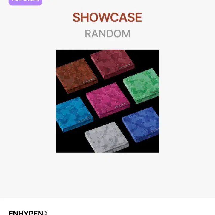 앤하이픈 미개봉 앨범 쇼케이스 VANISH fugitives ver.