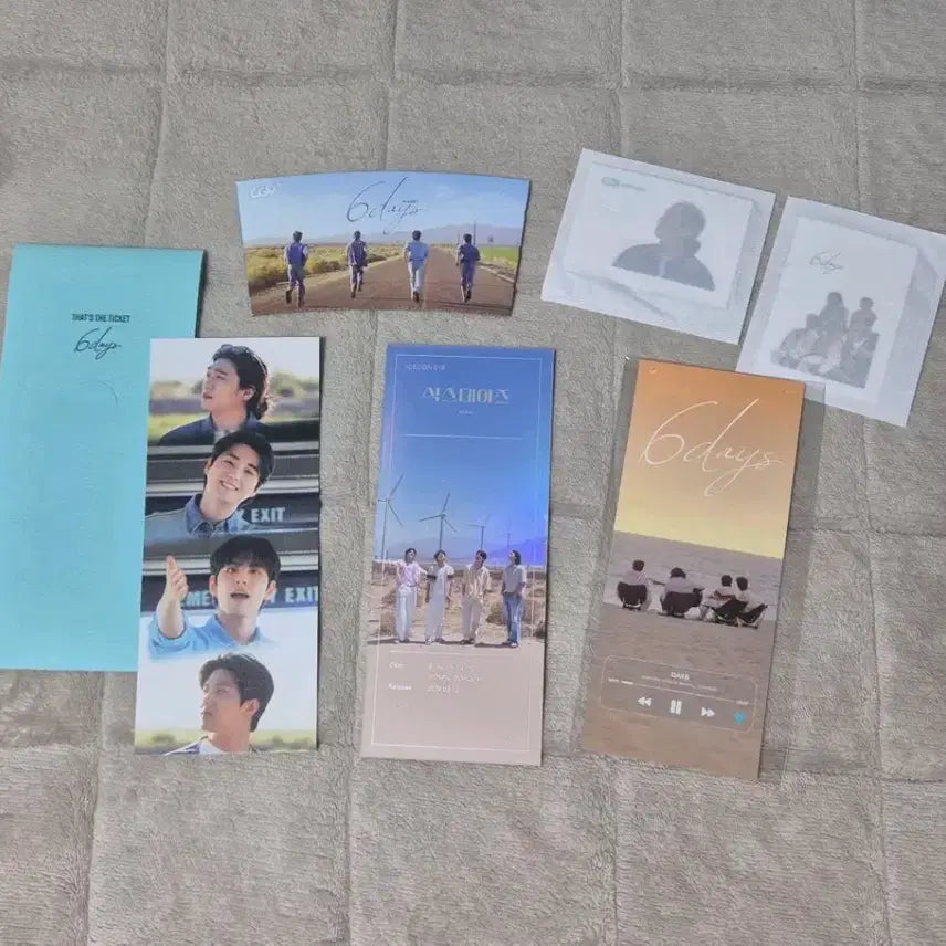 [BUNJANG] Day6 Six Days Special Gift / 데이식스 식스데이즈 영화 특전