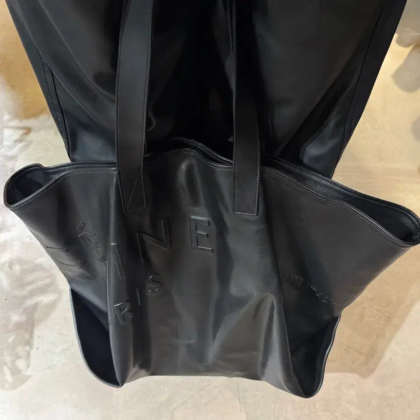 [BUNJANG] Celine Black Leather Shopper Tote Bag / 셀린느 블랙 레더 쇼퍼백