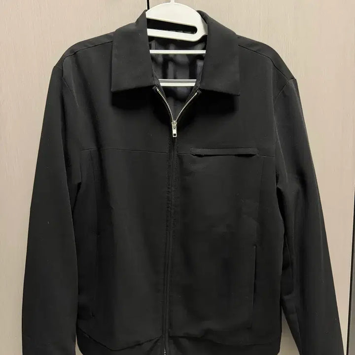 [BUNJANG] 8seconds Black Collar Zip-up / S) 에잇세컨즈 블랙 카라 집업