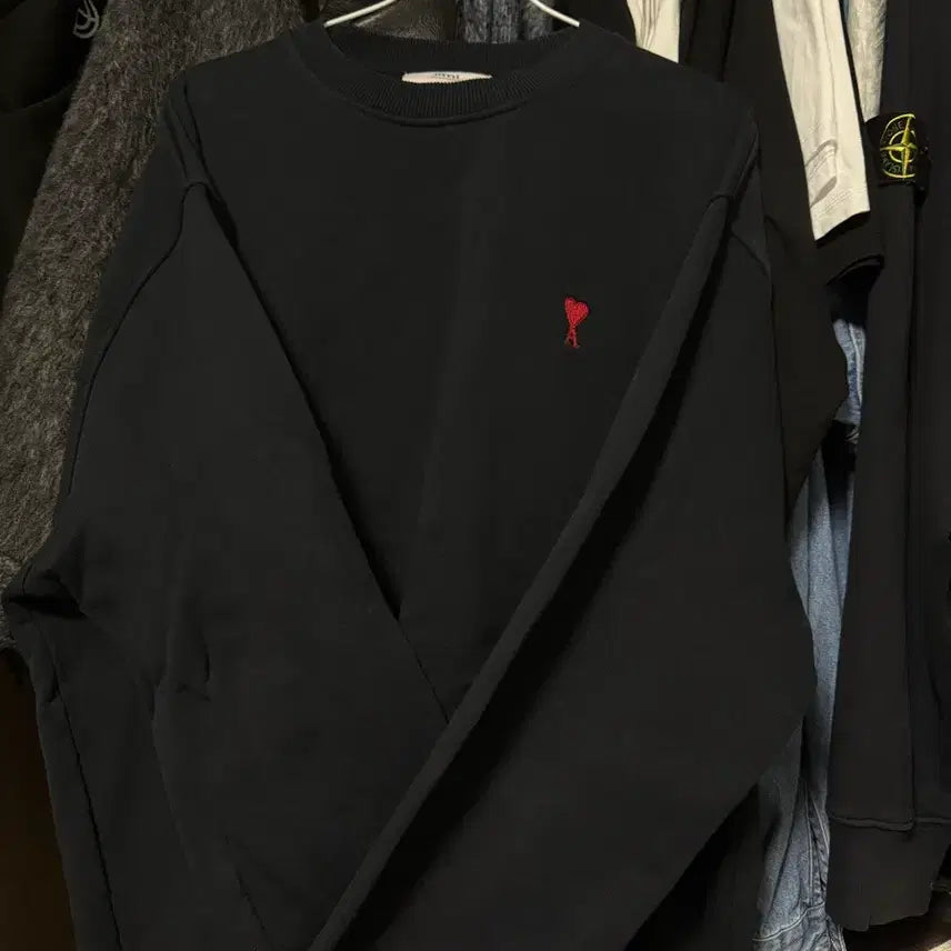 [BUNJANG] AMI Men's Sweatshirt XL / 아미 맨투맨 xl