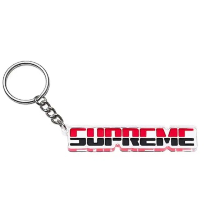 [BUNJANG] Supreme Embossed Keychain / 슈프림 엠보스트 키체인
