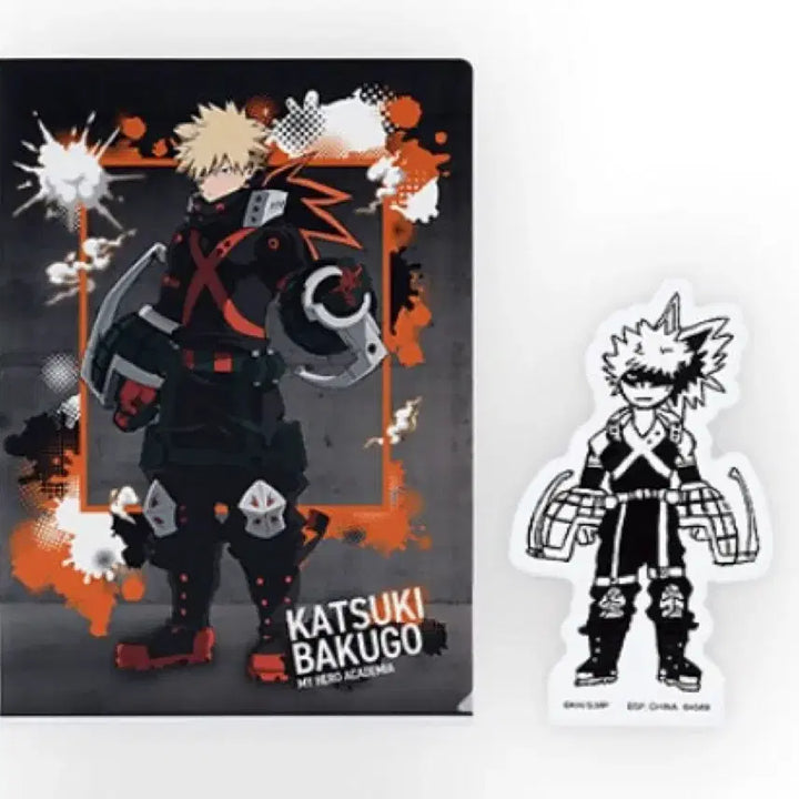 [SOLD OUT] 나의 히어로 아카데미 바쿠고 클리어파일 + 스티커