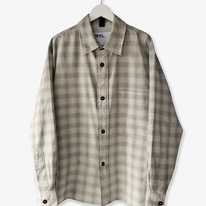[BUNJANG] MHL Workwear Check Cotton / [L][새상품] 마가렛호웰/MHL WORKWEAR CHECK COTTON