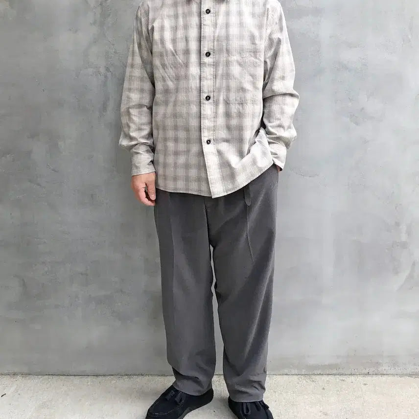[BUNJANG] MHL Workwear Check Cotton / [L][새상품] 마가렛호웰/MHL WORKWEAR CHECK COTTON