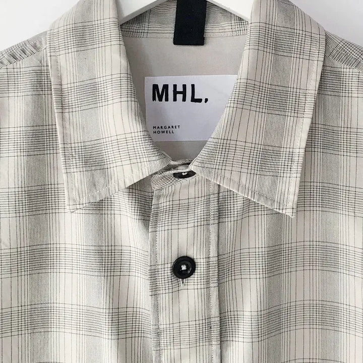 [BUNJANG] MHL Workwear Check Cotton / [L][새상품] 마가렛호웰/MHL WORKWEAR CHECK COTTON