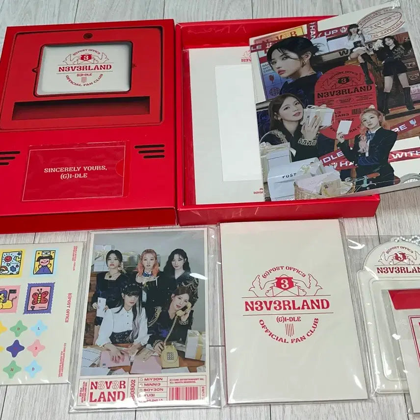 [BUNJANG] (G)I-DLE Neverland Fanclub Kit / (여자)아이들 네버랜드 팬클럽 3기 키트