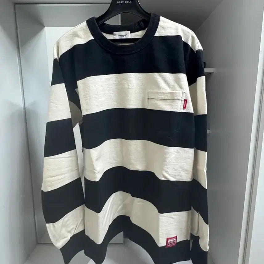 [BUNJANG] Espionage Rugby T-shirt / 에스피오나지 럭비티