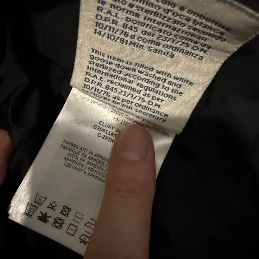 [BUNJANG] Moncler Cluny Real Fur Jacket / 몽클레어 클루니 6사이즈(리얼퍼)