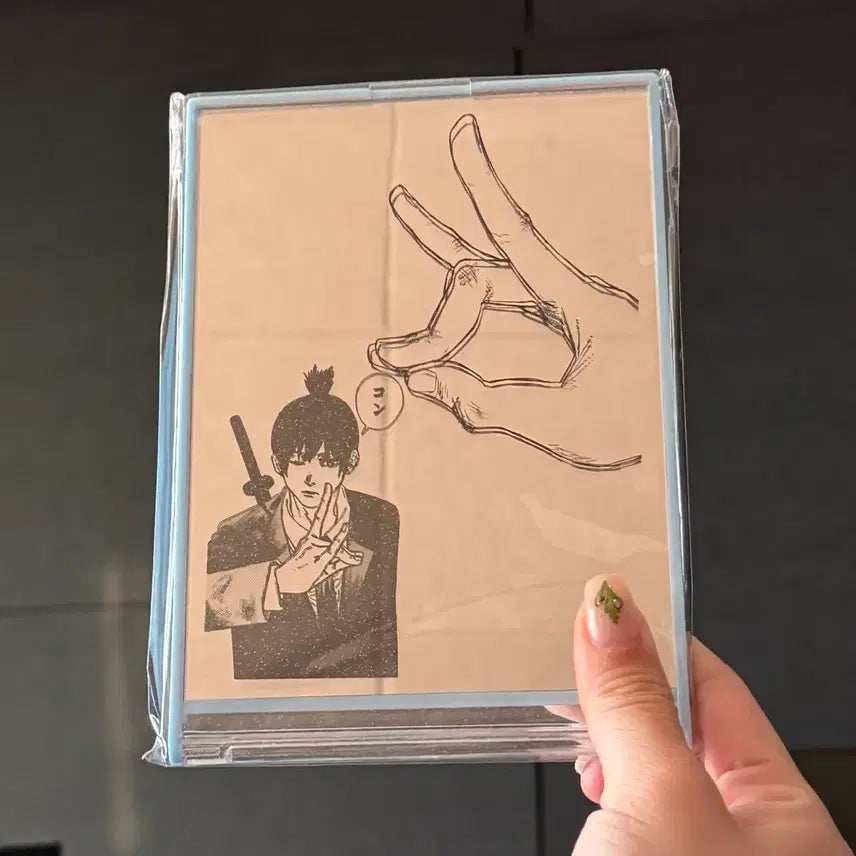 [BUNJANG] Chainsaw Man Aki Desk Mirror / 새상품/마지막 재고) 체인소맨 아키 콩 탁상거울 손거울 새제품