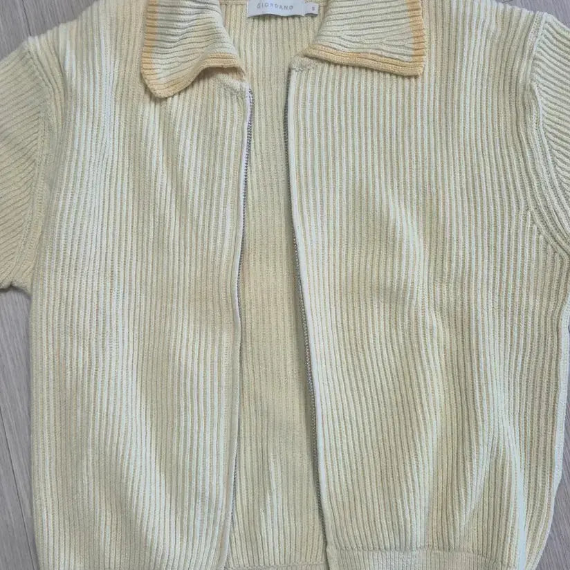 [BUNJANG] Giordano Zip-up Cardigan S / 지오다노 집업 가디건 S