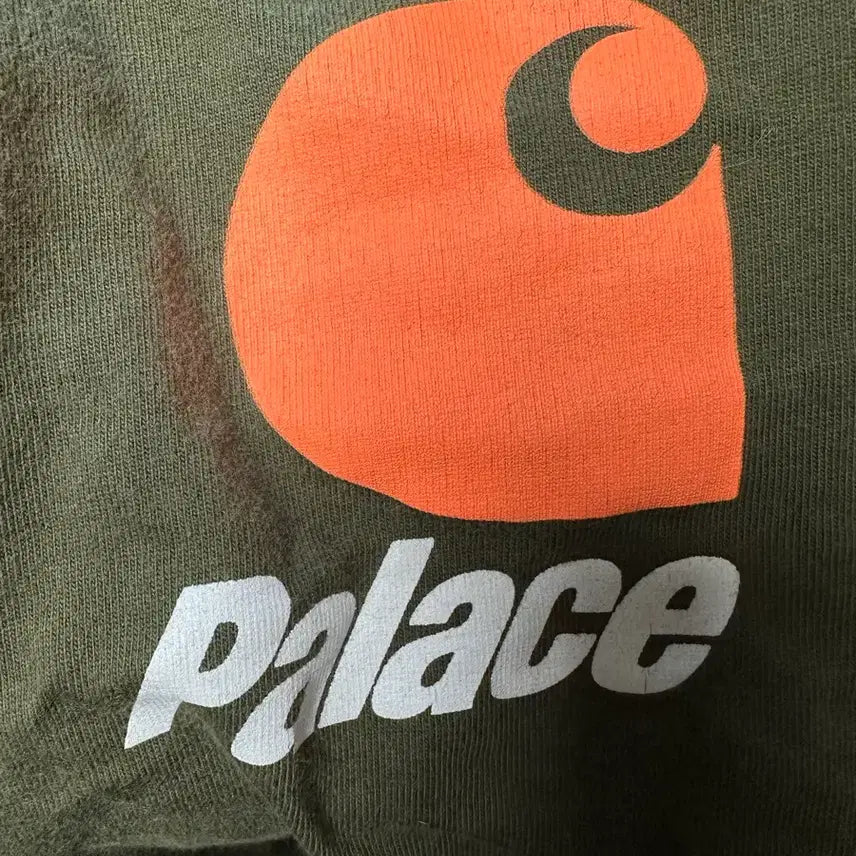 [BUNJANG] Palace Carhartt Long Sleeve / 팔라스 칼하트 롱슬리브 카키