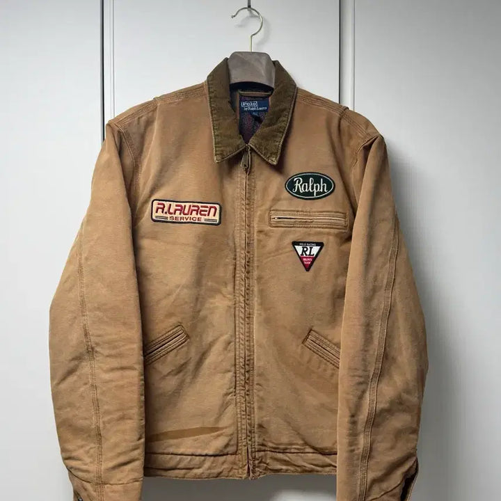 [BUNJANG] Polo Canvas Bomber Jacket (M) / 폴로 워크자켓 (캔버스 보머 재킷) M