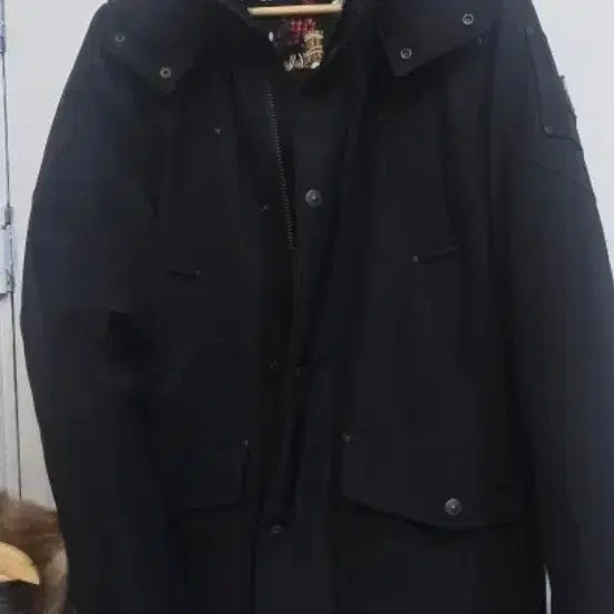 [BUNJANG] Moose Knuckles Black Padded Jacket / 무스너클 블랙 95 (백화점)