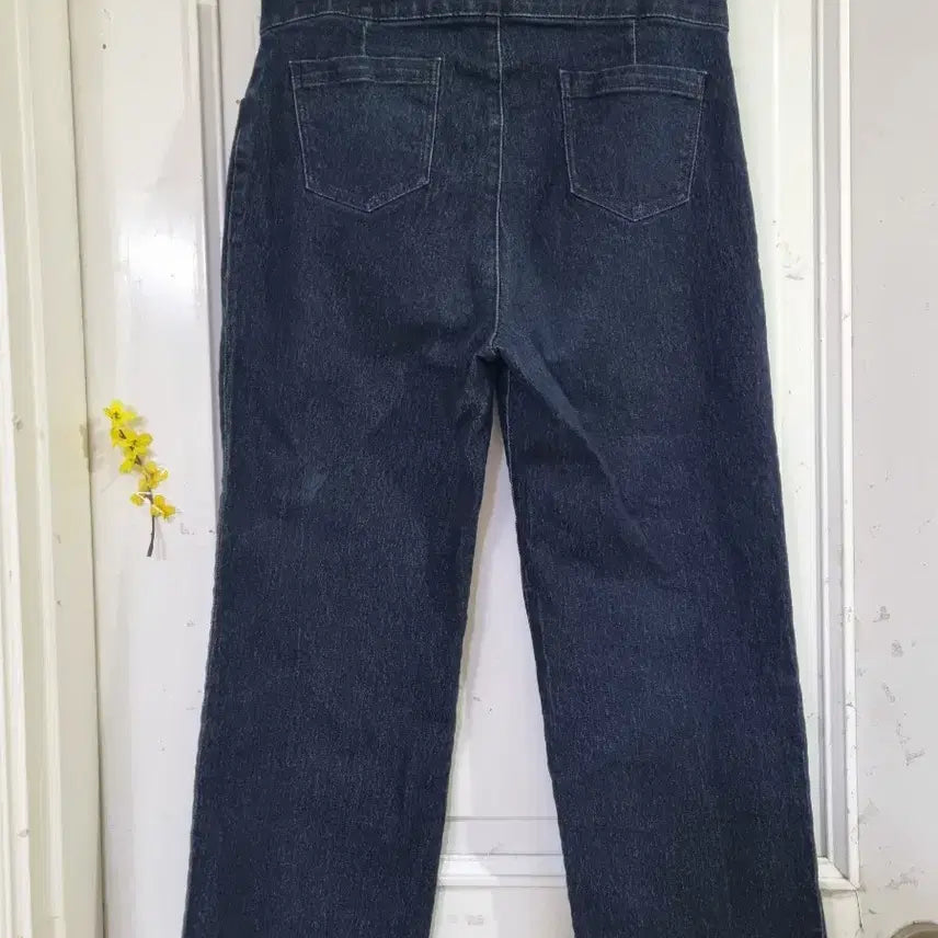 [BUNJANG] Banding Spandex Trousers / 사계절  밴딩 스판. 청 통바지.  깨끗해요. 허리32까지