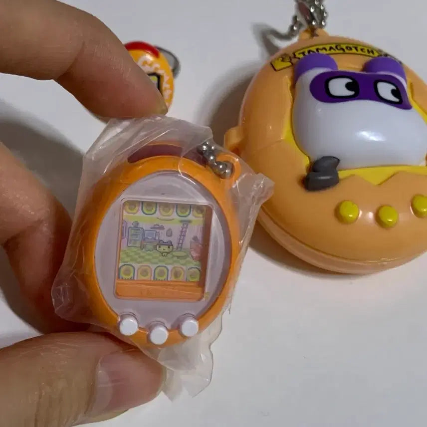 [BUNJANG] Tamagotchi Ring Bundle Set / 다마고치 키링 반지 가챠 일괄