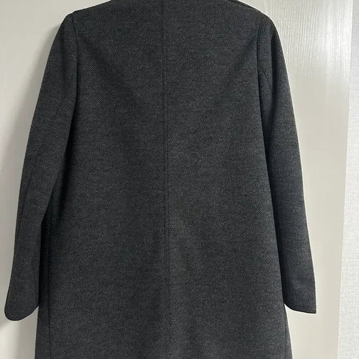 [BUNJANG] Plastic Island Quilted Long Coat / 플라스틱아일랜드> 누빔 롱코트(블루&그레이)