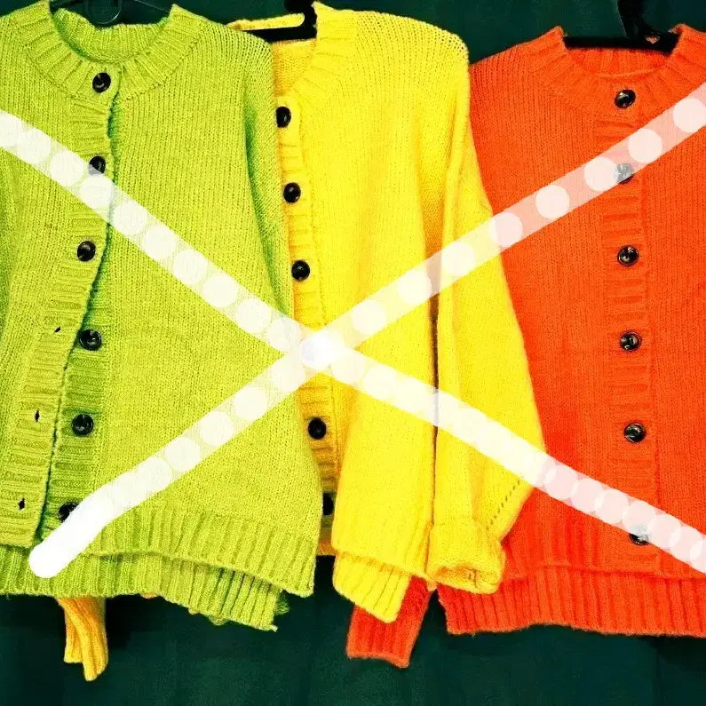 [SOLD OUT] 옷장정리(니트가디건 미착용 새상품)
