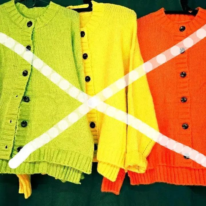 [SOLD OUT] 옷장정리(니트가디건 미착용 새상품)