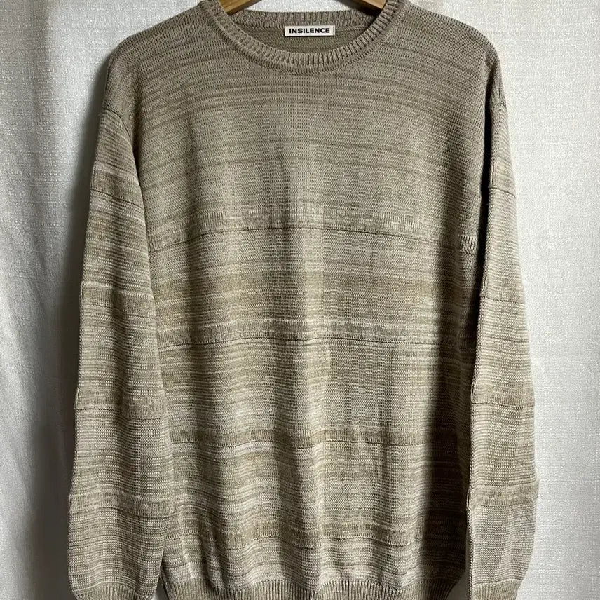 [BUNJANG] Insilence Gradient Waffle Knit Sweater / 공용 인사일런스 그라데이션 와플 니트 스웨터 M