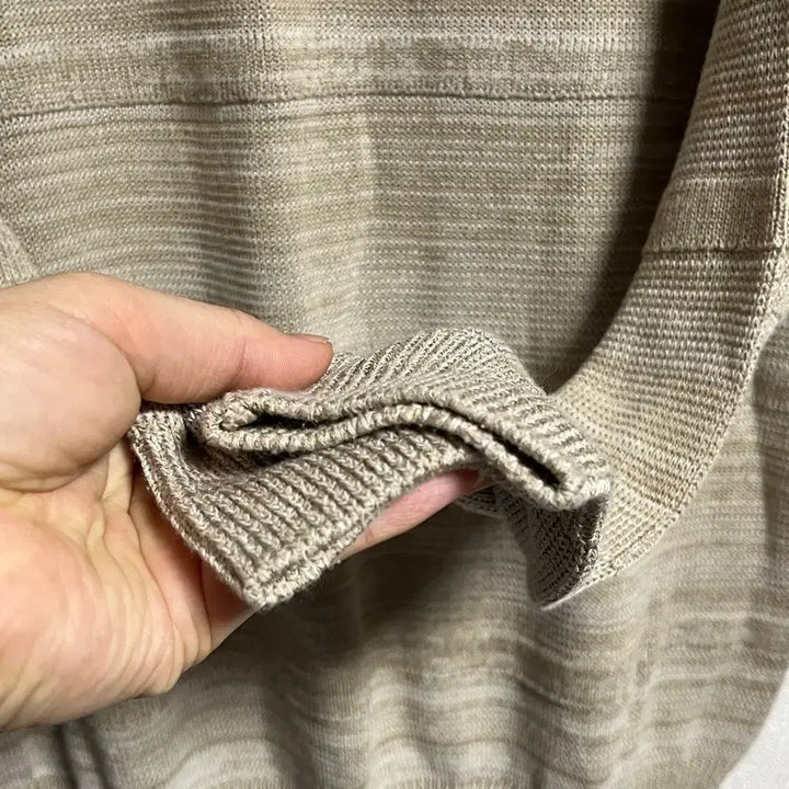 [BUNJANG] Insilence Gradient Waffle Knit Sweater / 공용 인사일런스 그라데이션 와플 니트 스웨터 M