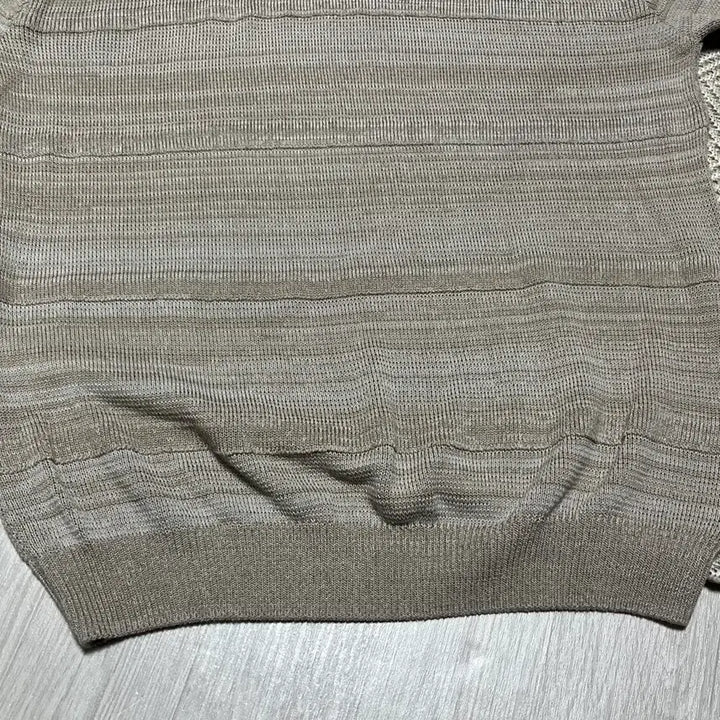 [BUNJANG] Insilence Gradient Waffle Knit Sweater / 공용 인사일런스 그라데이션 와플 니트 스웨터 M