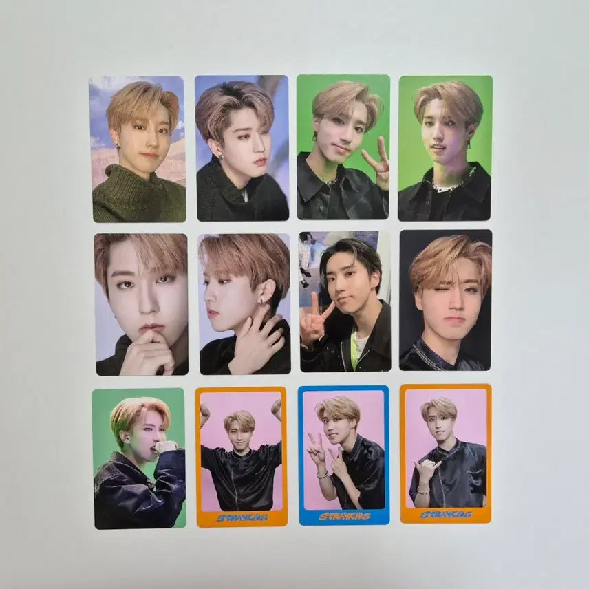 스트레이키즈 한 디아이콘 포카 일괄
