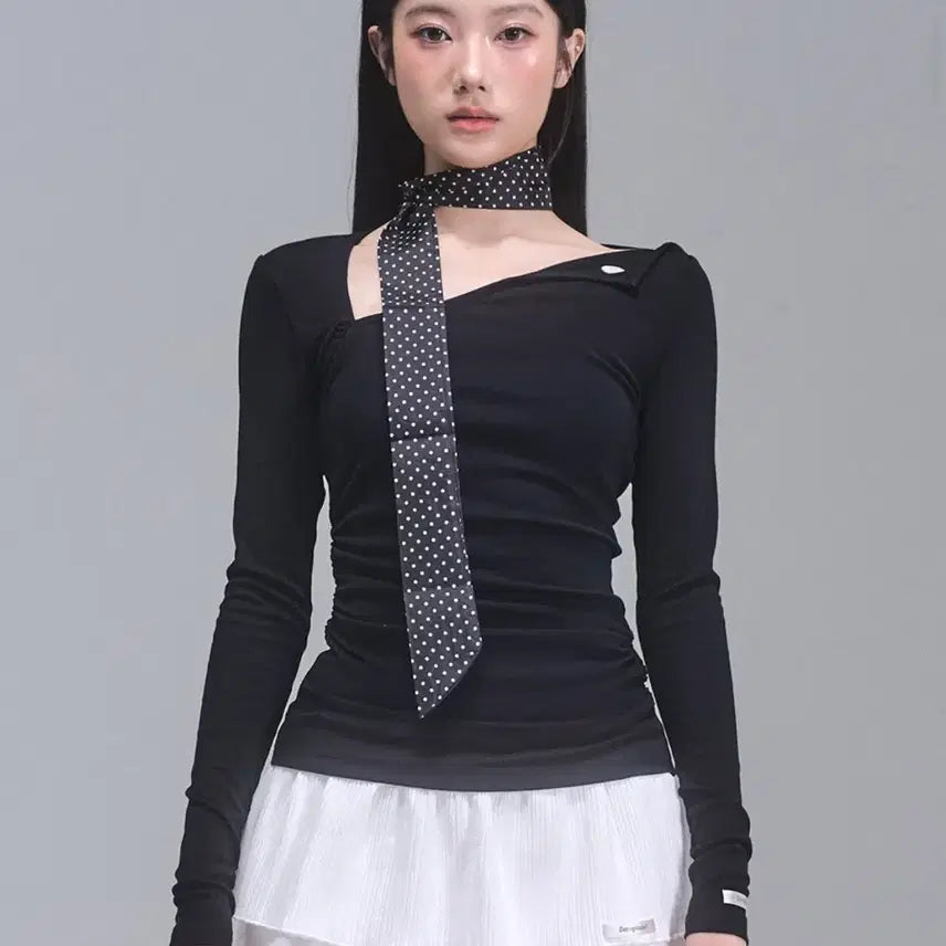 [BUNJANG] ZEROBASEONE Unbalance Long Sleeve T-shirt (New) / 제로플레닛 언발란스 긴팔 티 (새상품)