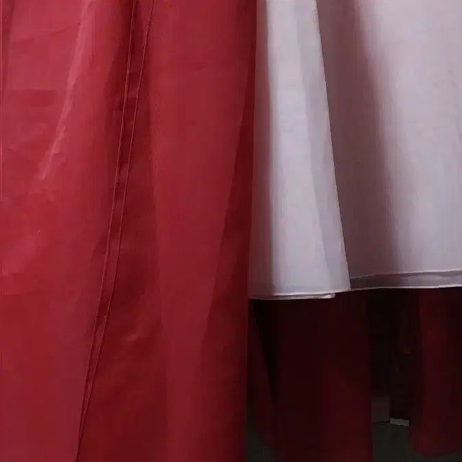 [BUNJANG] Floral Path Seoul See-through Hanbok Skirt / 꽃길걷는서울 시스루 한복치마