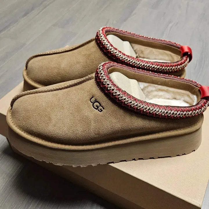 [BUNJANG] UGG Tazz Slipper Chestnut Women's / 백화점아울렛정품)) UGG 타즈 슬리퍼 1122553 체스트넛 /여성화