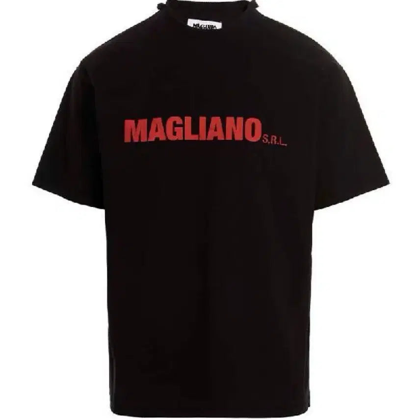 [BUNJANG] Mariano Logo Graphic Printed T-shirt Black / [M] 마리아노 로고 그래픽 프린팅 티셔츠 블랙