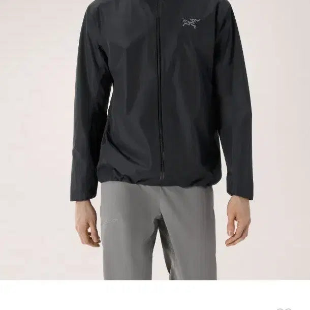 [BUNJANG] Arc'teryx Solano Hoody Embroidered Black Jacket / 아크테릭스 솔라노후디 신형 자수 블랙 m 새상품