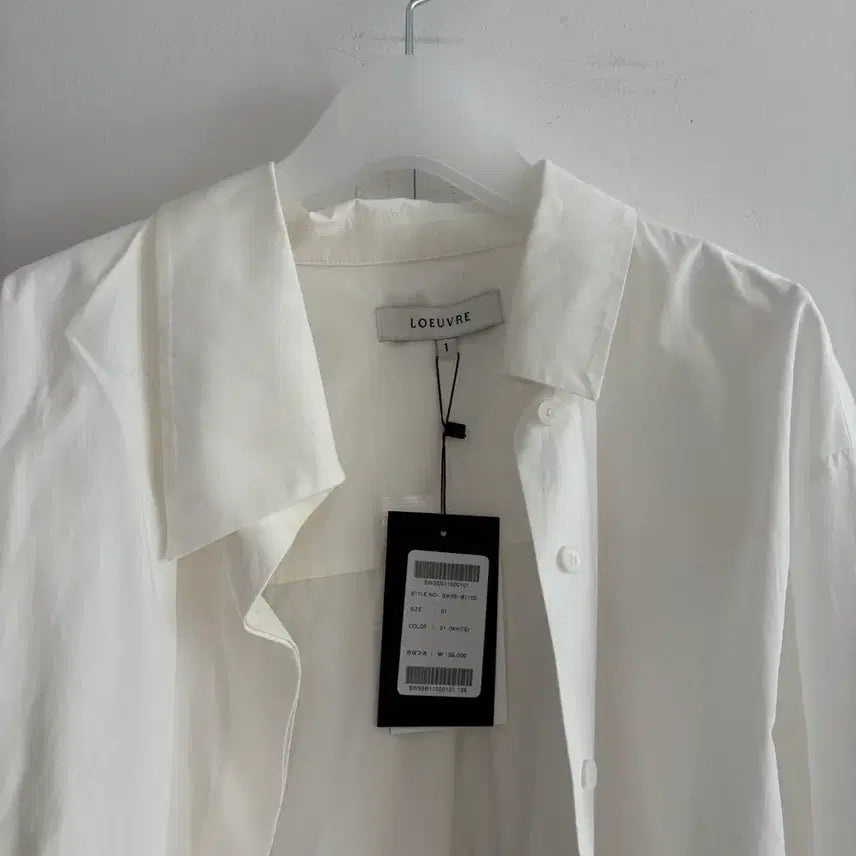 [BUNJANG] LORUVRE White Shirt / LORUVRE 화이트 셔츠