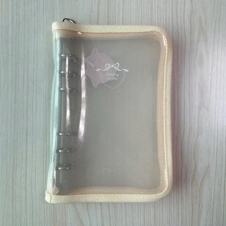 [BUNJANG] Dreamy Lights Butter Color 6-Ring Binder Cover / 드리미라이츠 버터색 육공다이어리 커버