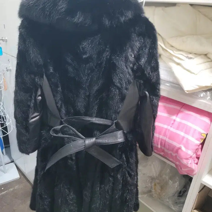 [BUNJANG] Natural Mink Leather Long Coat / 천연밍크 가죽  심플깔끔가반91플릿츠핏예뻐요 55 66가능 가격흥정합니다