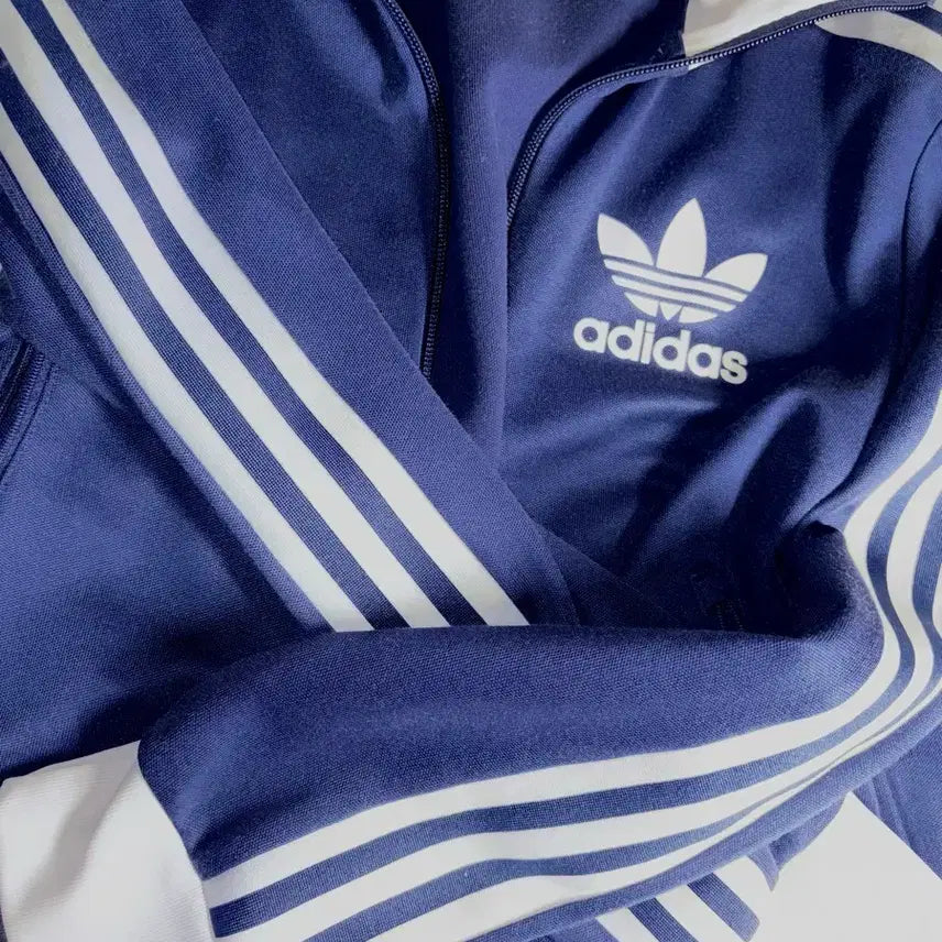 [BUNJANG] Adidas Adicolor Classic Beckenbauer Track Top Navy / 아디다스 아디컬러 클래식 베켄바우어 트랙탑 네이비