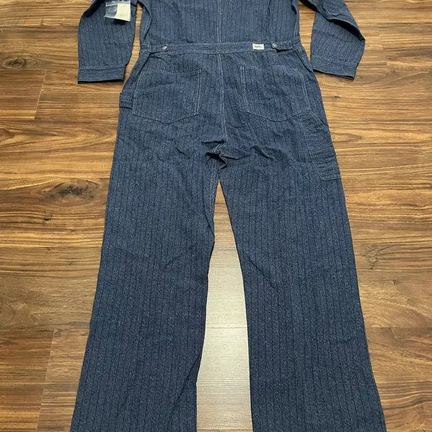 [BUNJANG] RRL Embroidered Jaspe Twill Coverall Jumpsuit (Size L) / 더블알엘 RRL 임브로이더 Jaspe 트윌 커버롤 점프수트 사이즈 L