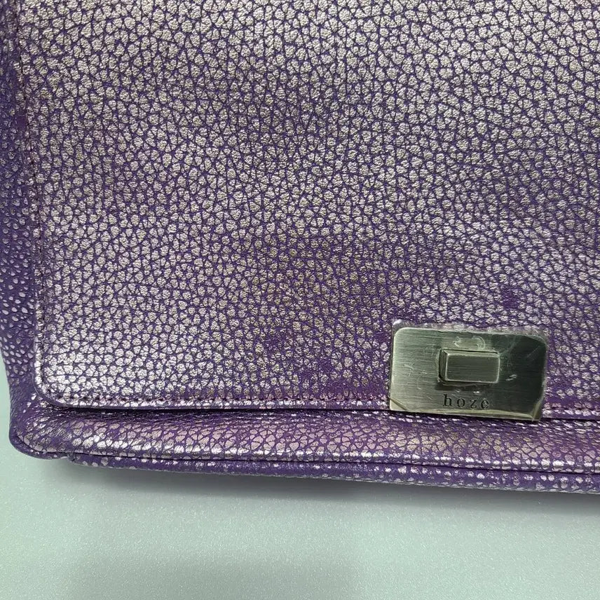 [BUNJANG] Hoze Leather Chain Shoulder Bag / 호제 소가죽 체인 숄더백 ㅡ0113