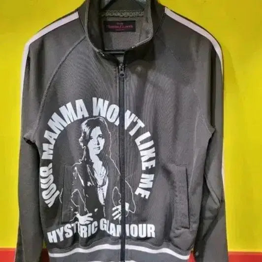 [BUNJANG] Hysteric Glamour Archive Women's Track Zip-up / 정품 히스테릭글래머 아카이브 여성 트랙집업