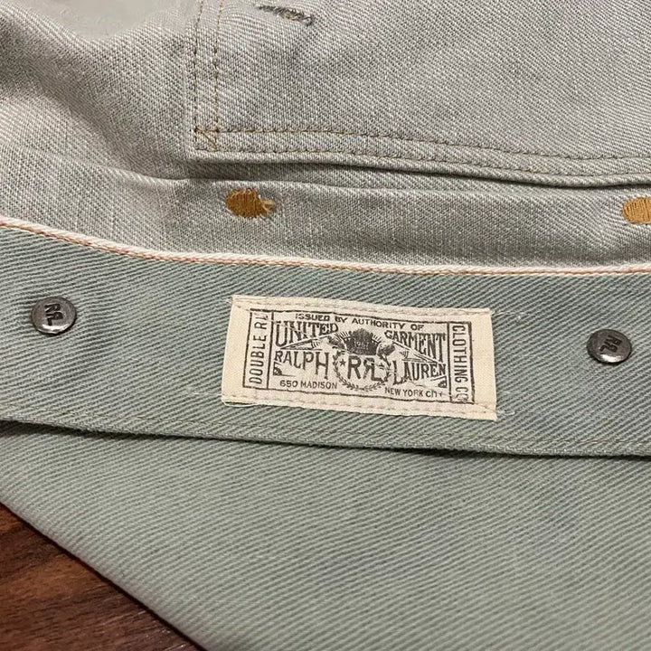 [BUNJANG] RRL Santa Fe Work Jacket (M) / 더블알엘 RRL 셀비지 데님 워싱 산타페 워크 자켓 사이즈 M