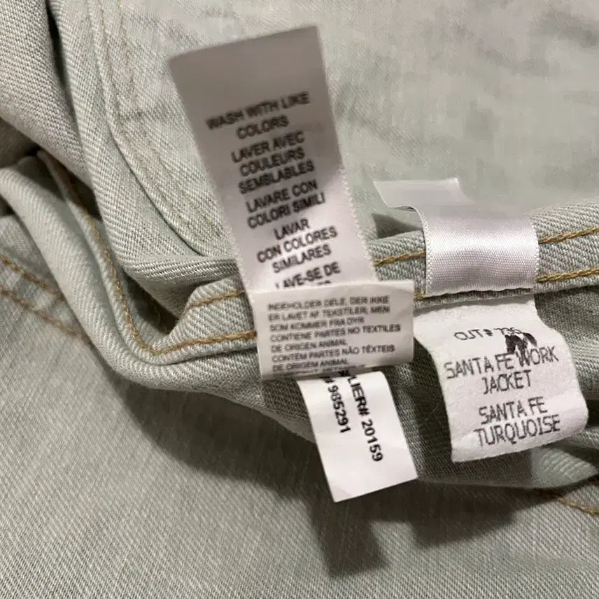 [BUNJANG] RRL Santa Fe Work Jacket (M) / 더블알엘 RRL 셀비지 데님 워싱 산타페 워크 자켓 사이즈 M