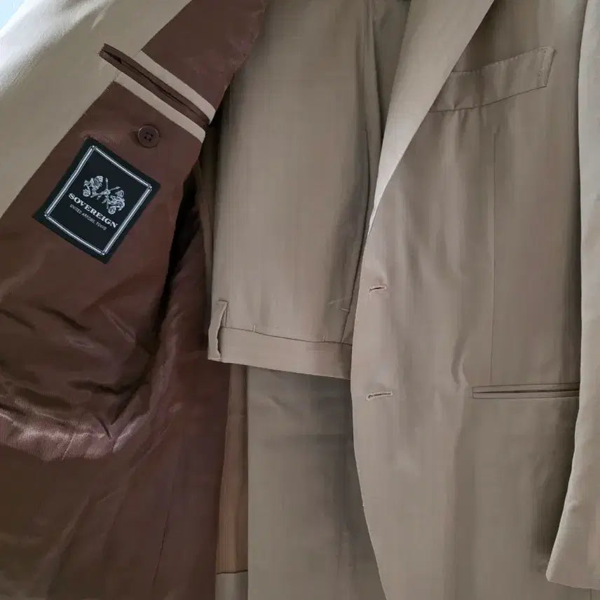 [BUNJANG] Sovereign Herringbone Solar Suit / 소버린 헤링본 솔라로 수트