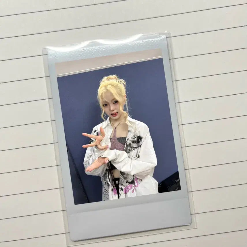 키라스 도연 미공개 사인폴라로이드 싸폴