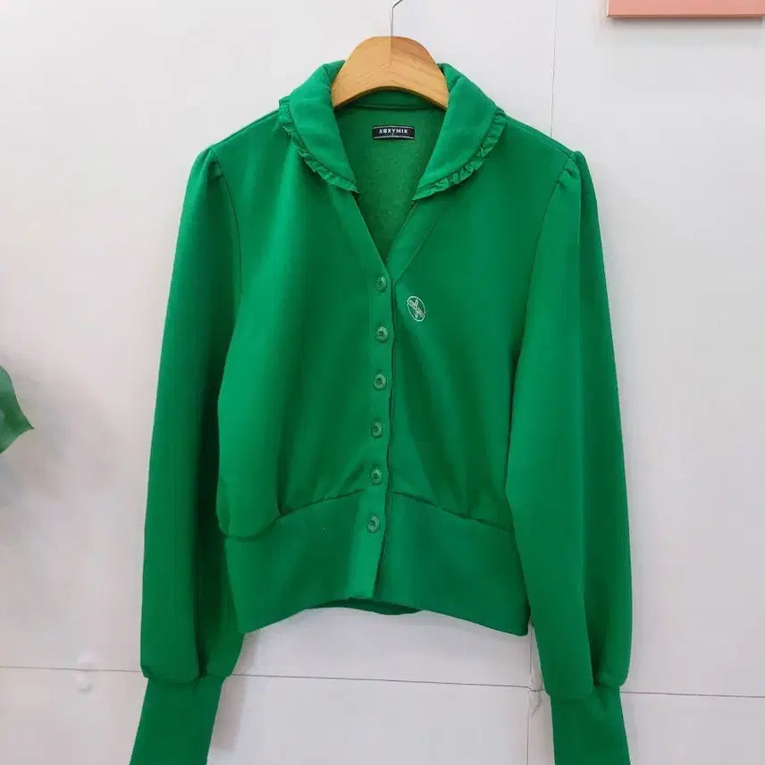 [BUNJANG] Xexymix Frill Collar Jacket 55 / 젝시믹스 프릴카라 자켓 55