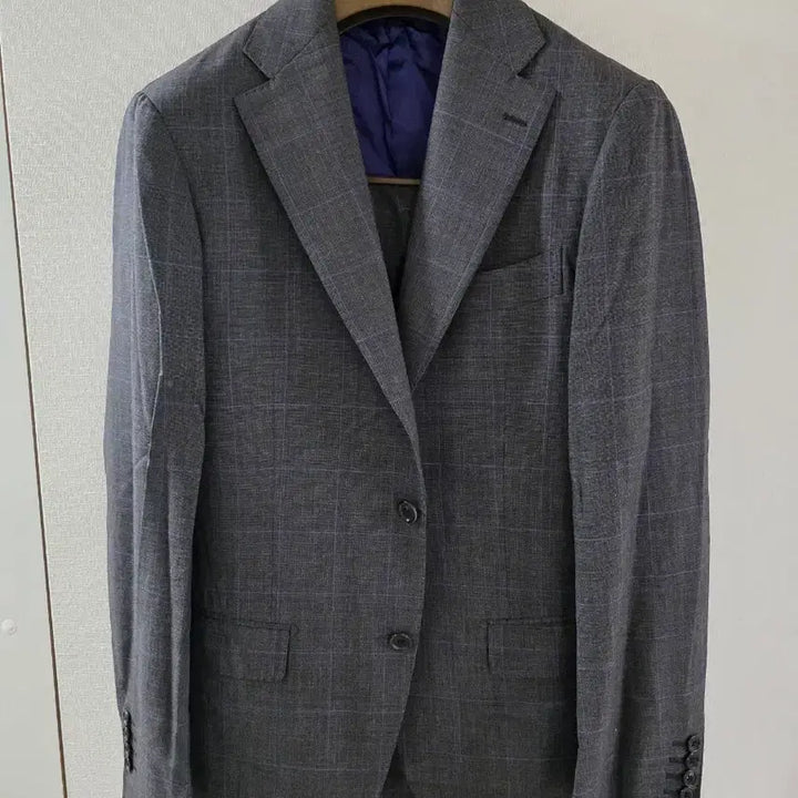 [BUNJANG] Beams Brilla Gray Check Suit / 빔즈 브릴라 그레이 체크 수트