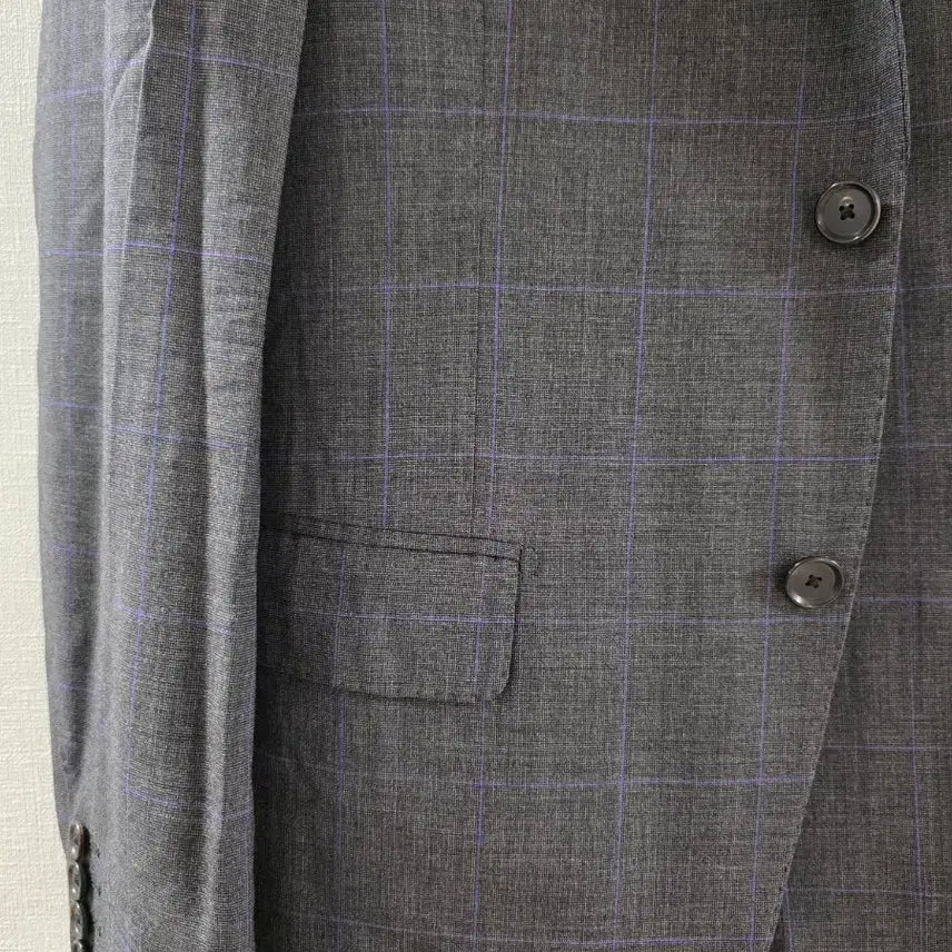 [BUNJANG] Beams Brilla Gray Check Suit / 빔즈 브릴라 그레이 체크 수트